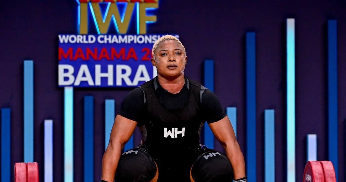 I want to change the narrative of women weightlifting in Africa