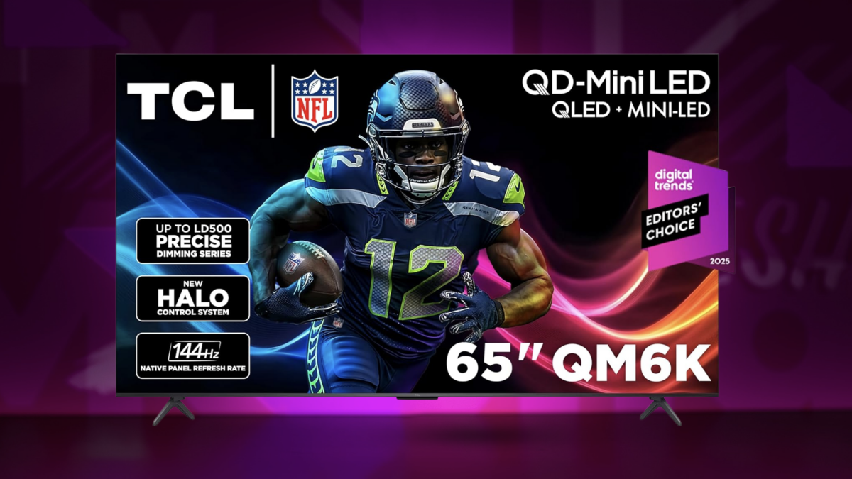 Best TV deal: Save over $150 on 65-inch TCL QM6K TV