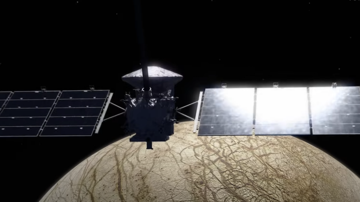 NASA spacecraft snaps a rare photo of Mars and its moons together
