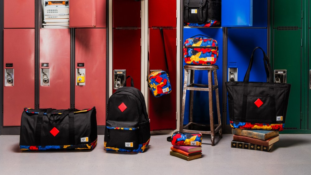 Herschel and Lego Collaborate on Tote Bag and Backpack Collection