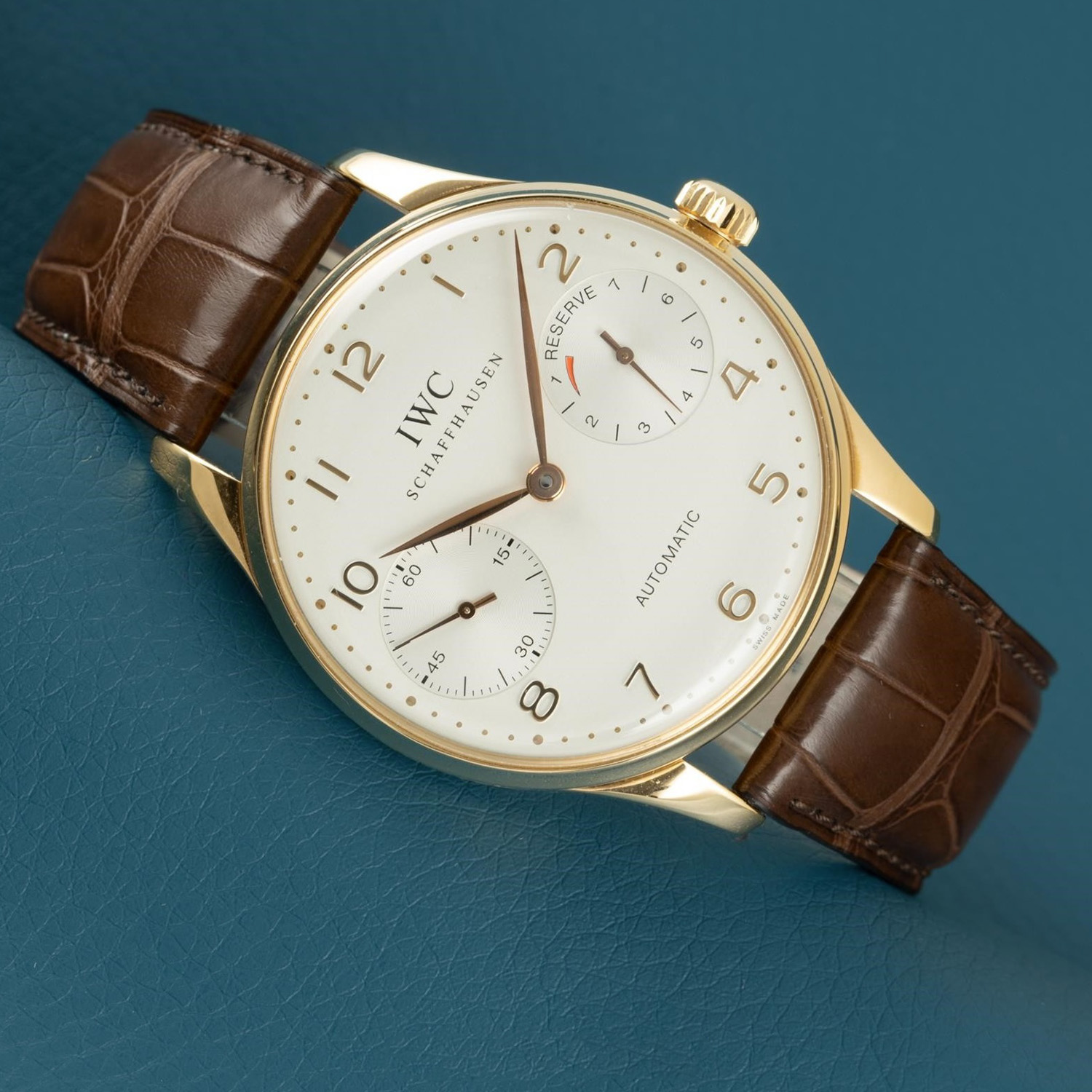 history IWC Portugieser collection - 2000 Portugieser Automatic 5000 - 1 Image by Zeitauktion