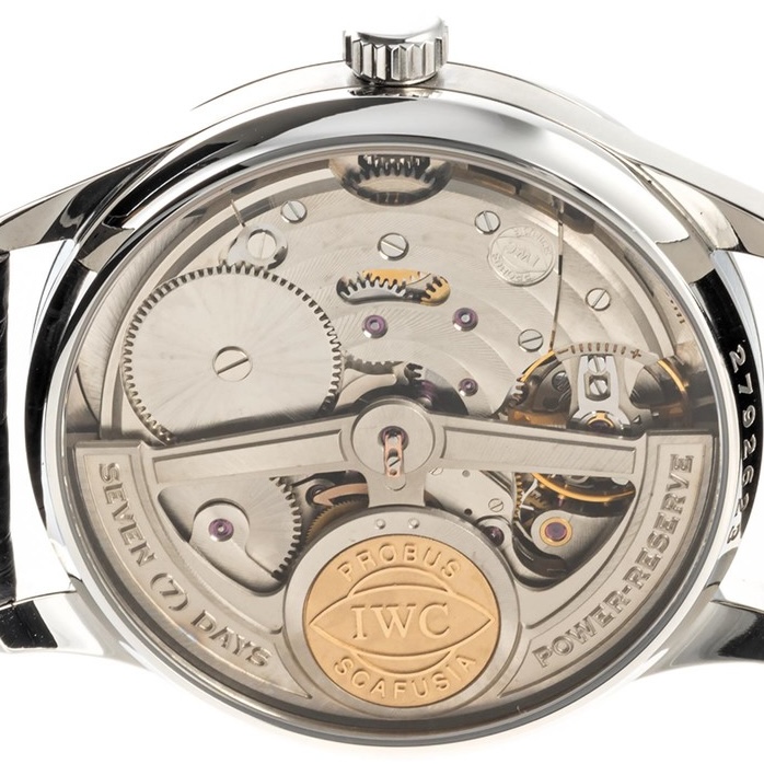 history IWC Portugieser collection - 2000 Portugieser Automatic 5000 - 3 Image by Zeitauktion