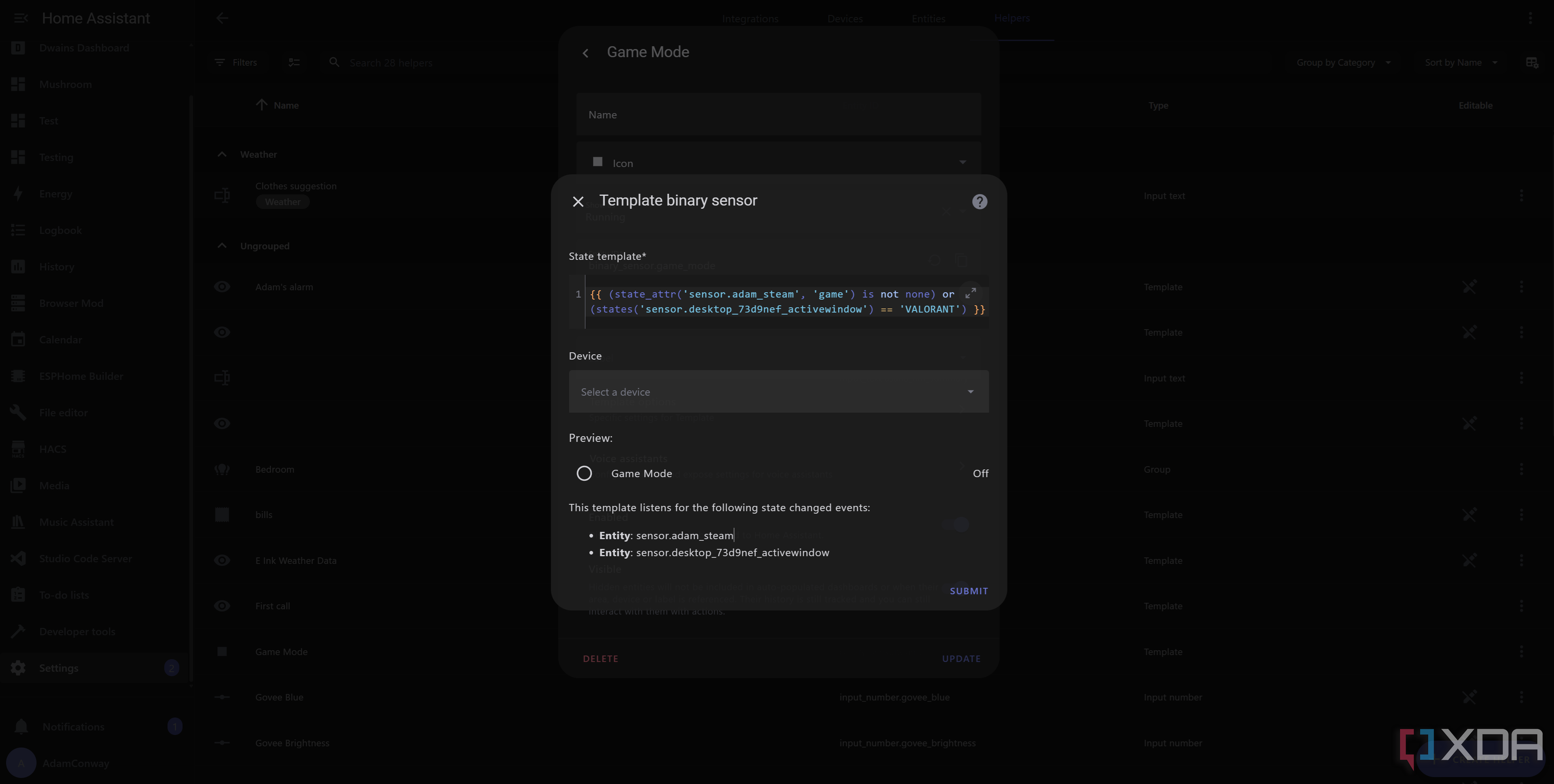 home-assistant-game-mode-template-2