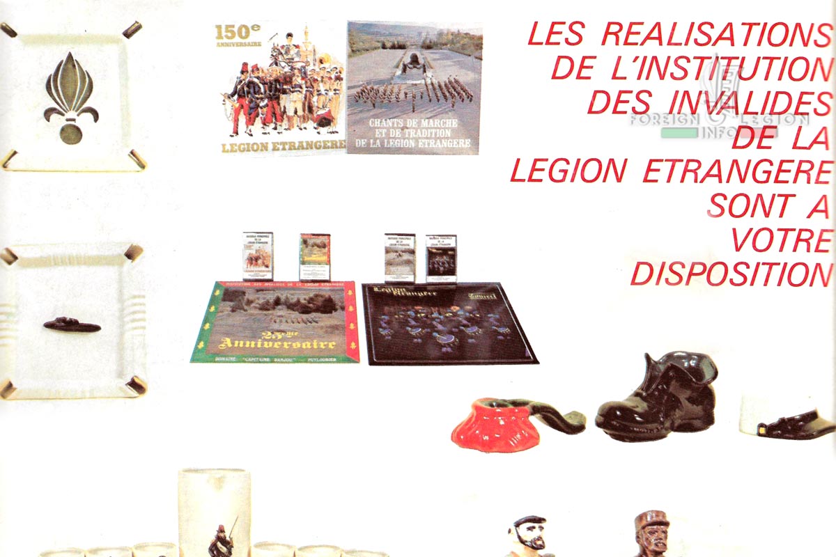 Photos - Foreign Legion - IILE - Veterans - products - advertisement - 1985