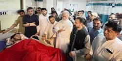 KP ministers visit LRH, inquire after Bajaur blast’s injured