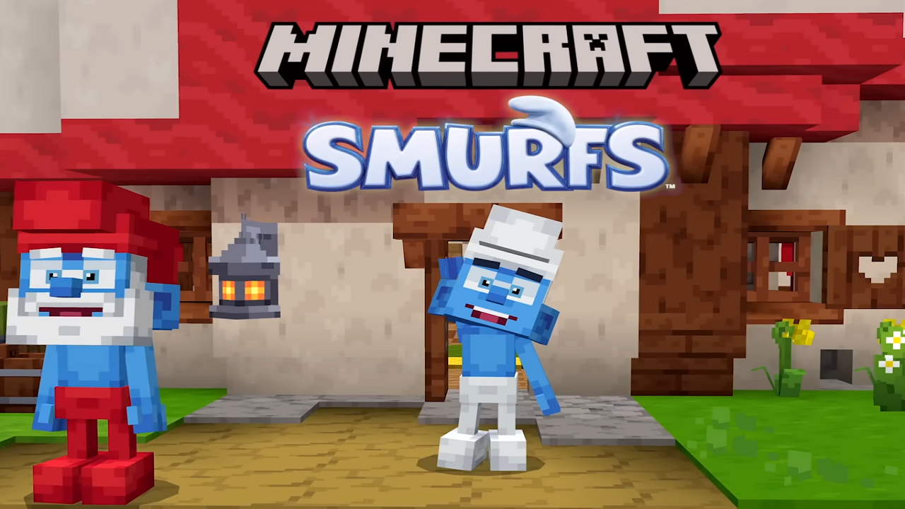 Minecraft x Smurfs DLC