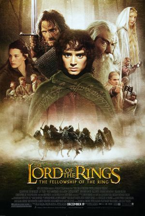 book cover for The Lord of the Rings: The Fellowship of the Ring by 