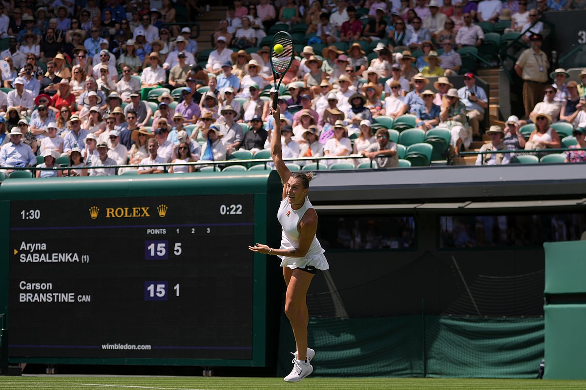 Sabalenka cruises on Wimbledon's hottest opening day as Alcaraz launches title bid – The New Indian Express
