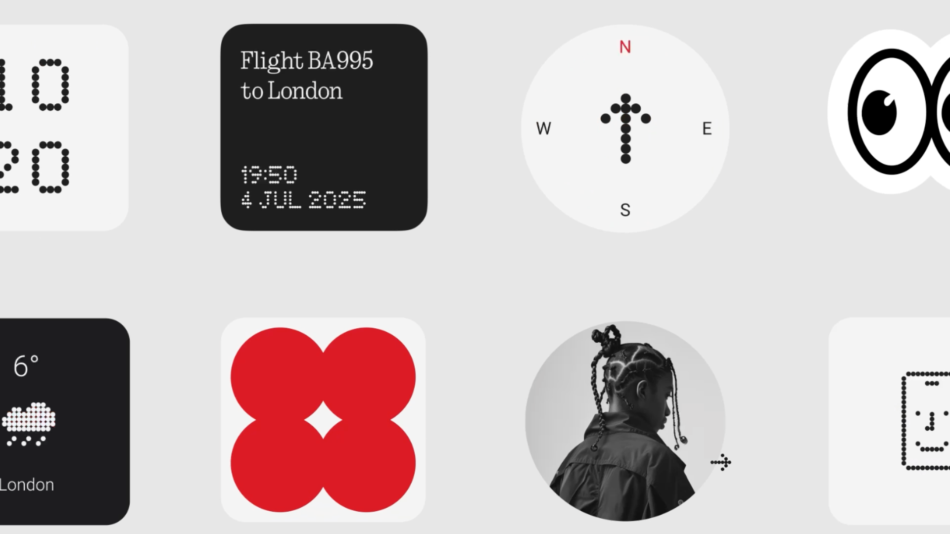 Creative representation of the Nothing OS 3.5.