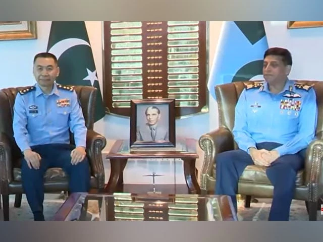 Chinese air force chief lauds PAF’s performance in conflict with India