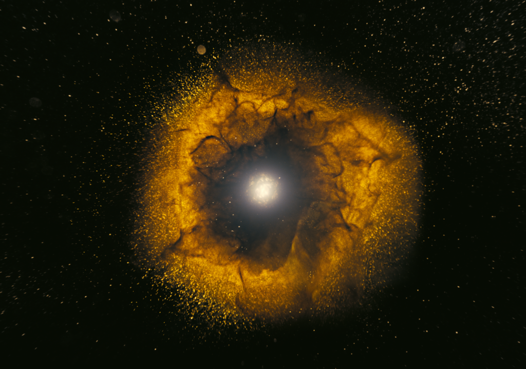 Oppenheimer - VFX still - Black Hole 