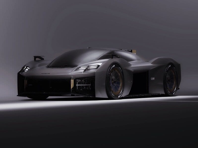 Sleek Reimagined Racing Cars : Porsche 99X