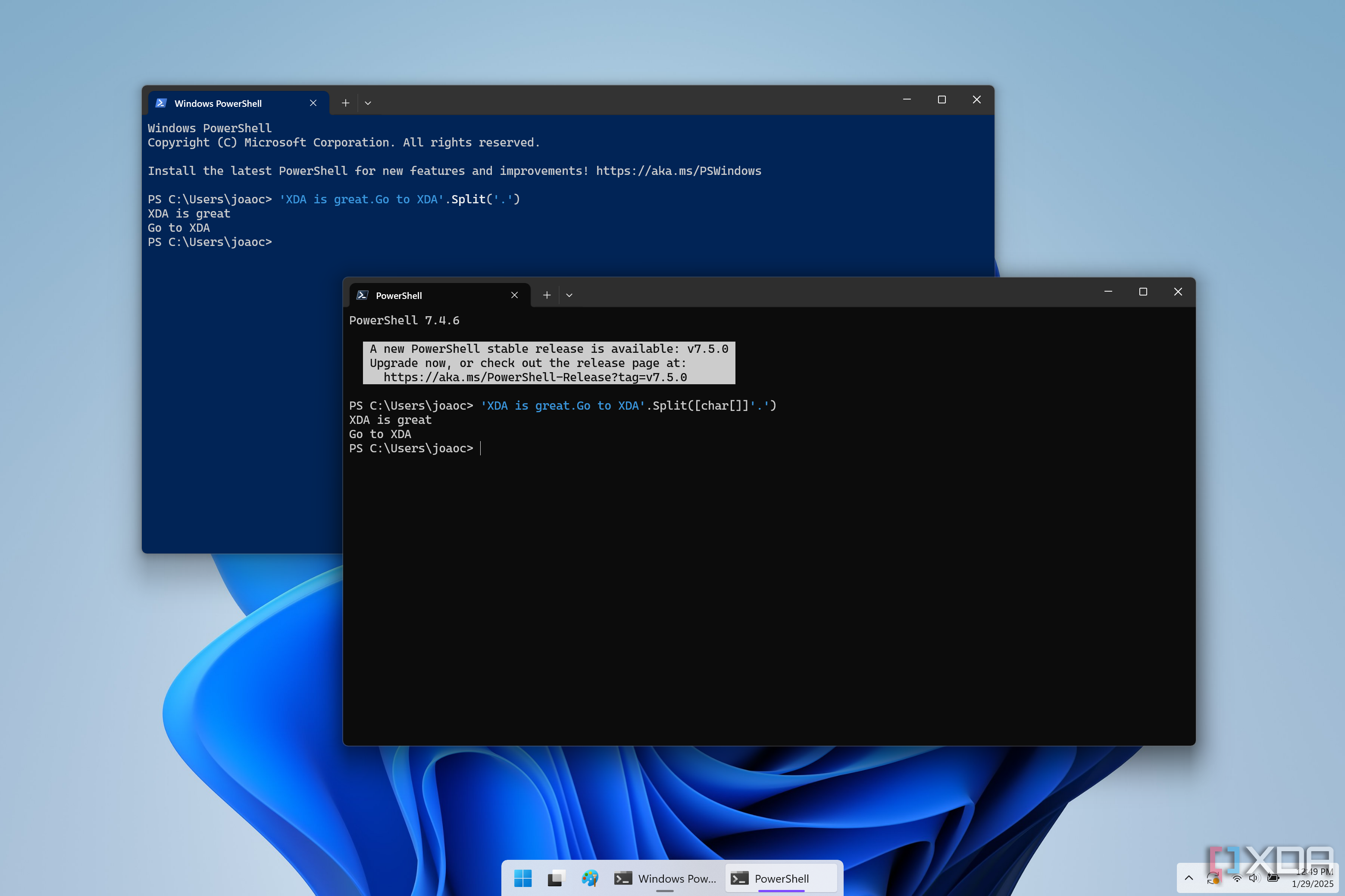 PowerShell and Windows PowerShell