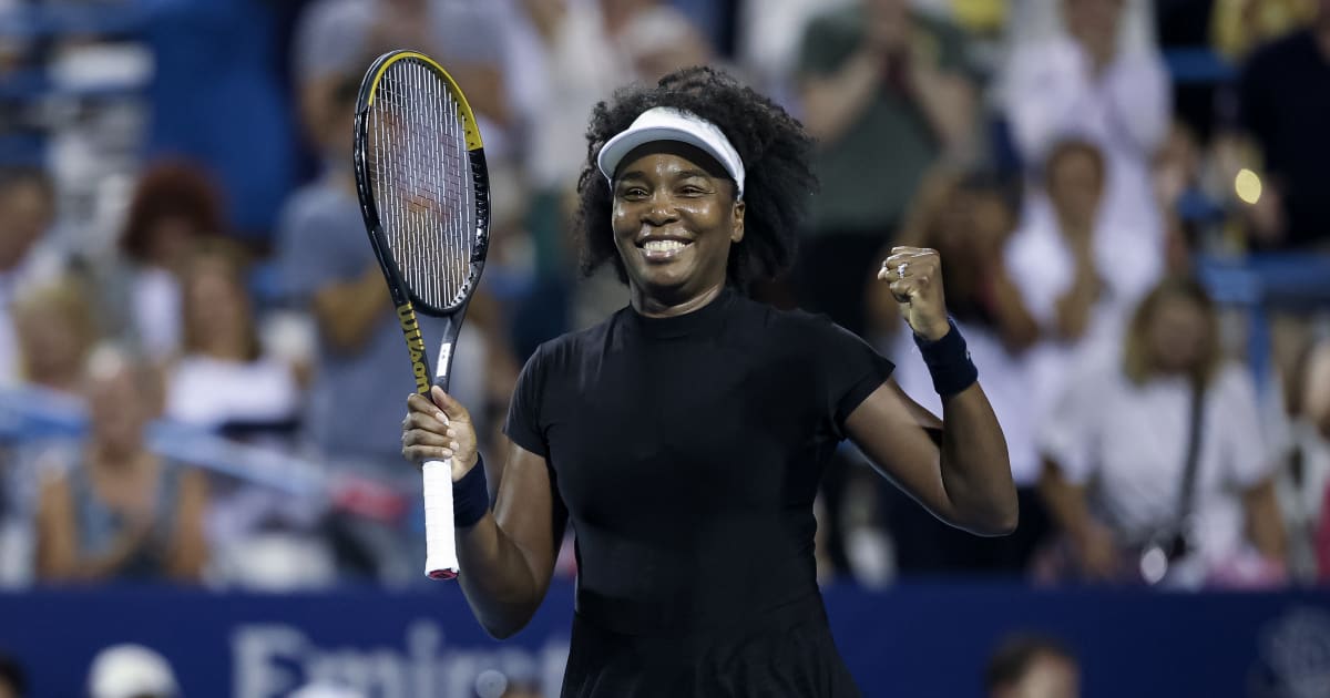 Venus Williams returns to singles tennis with astonishing first-round victory over Peyton Stearns at the Mubadala Citi DC Open 2025