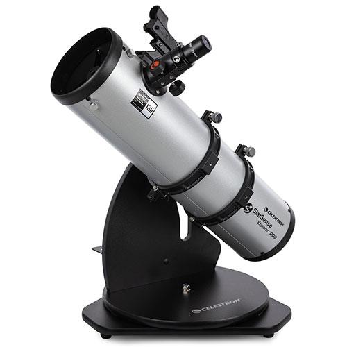 A Celestron StarSense Explorer 130mm Tabletop Dobsonian