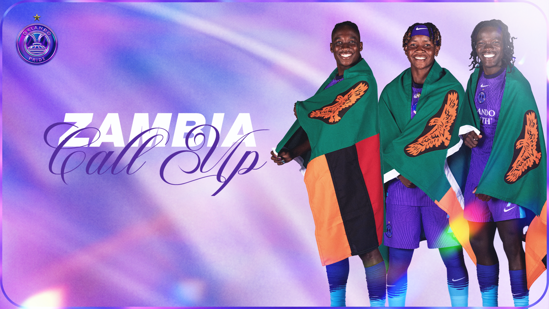 Orlando Pride’s Barbra Banda, Grace Chanda and Prisca Chilufya named to Zambian Women’s Africa Cup of Nations Roster 