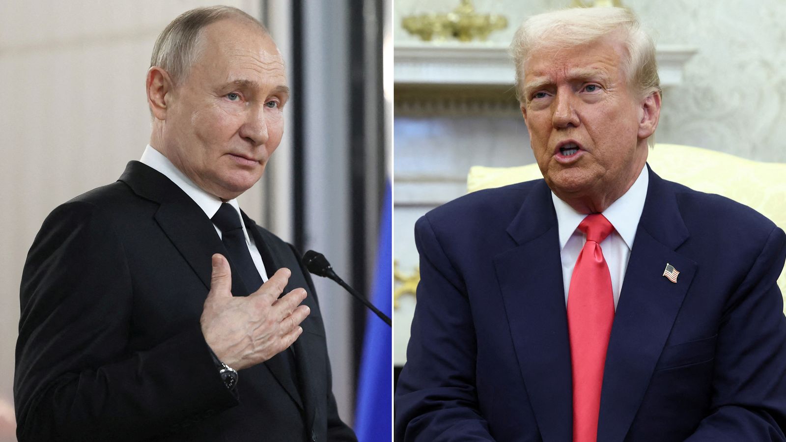 Vladimir Putin tells Donald Trump he will not back down from goals in Ukraine, Kremlin says | World News