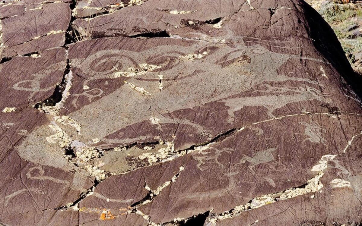 Stylized Elk. Credit Gary Tepfer, In Jacobson Tepfer, Cambridge Archaeological Journal (2025)