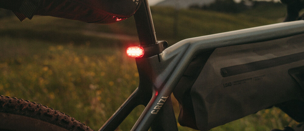 A Canyon Grizl rear light 