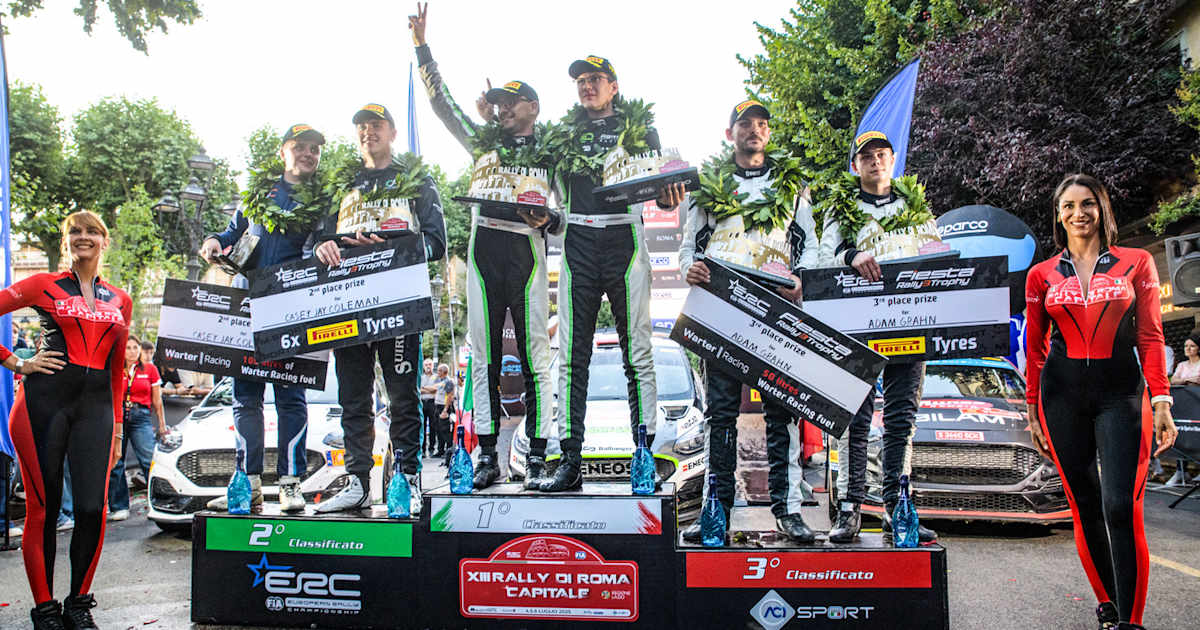 Advantage Abramowski in ERC Fiesta Rally3 Trophy