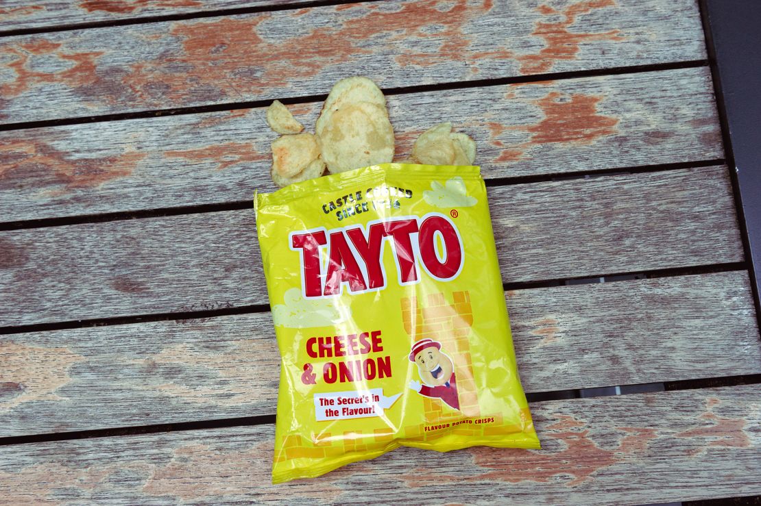 There are two Irish Tayto companies, but only the Northern Irish one (pictured) has the rights to sell in the UK. The Republic of Ireland Tayto, founded in 1954 by Joe