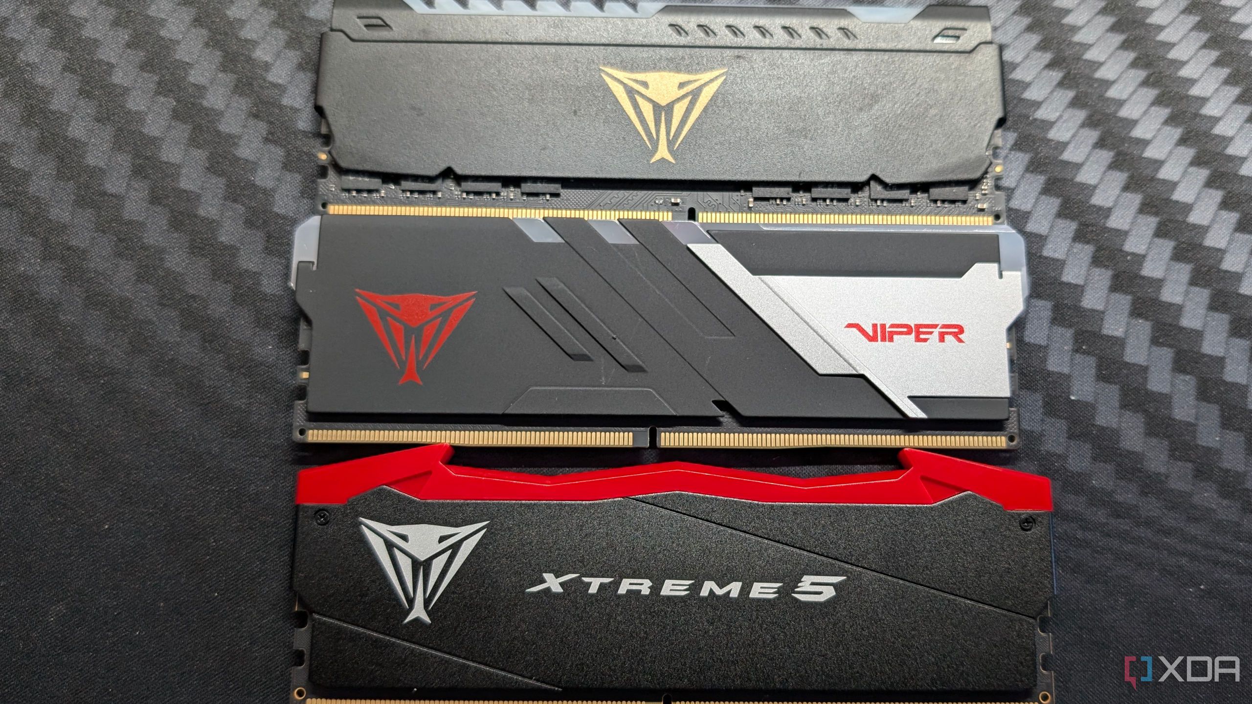 three different patriot viper ram modules