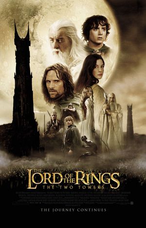 book cover for The Lord of the Rings: The Two Towers by 