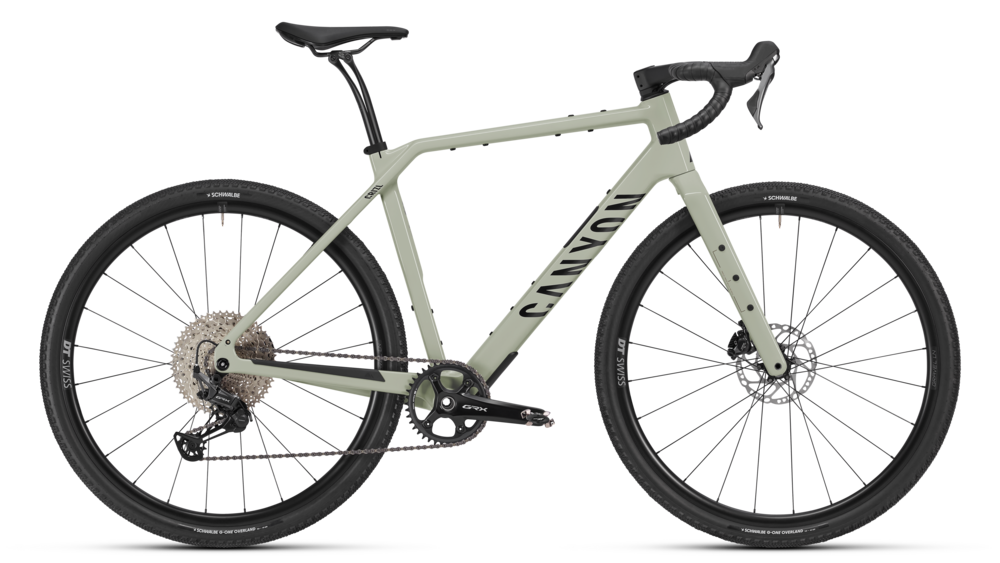 A Canyon Grizl gravel bike