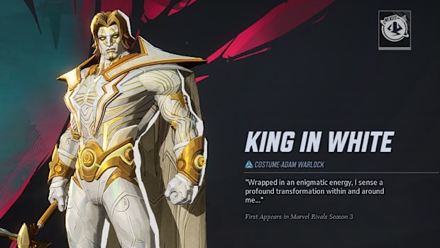 King in White Adam Warlock Marvel Rivals