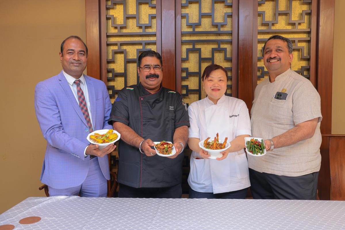 Chef Catherine Lim with the team at Chin Chin 