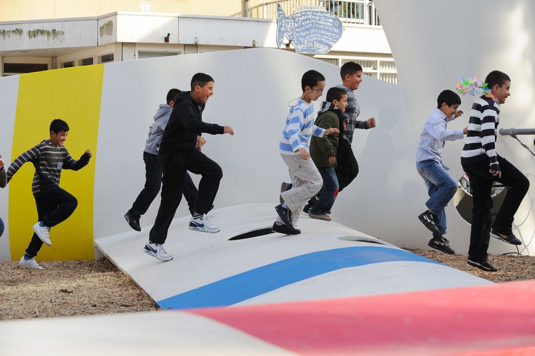 Superuse's first blade waste repurposing project, the Wikado playground in Rotterdam, is still in use today.