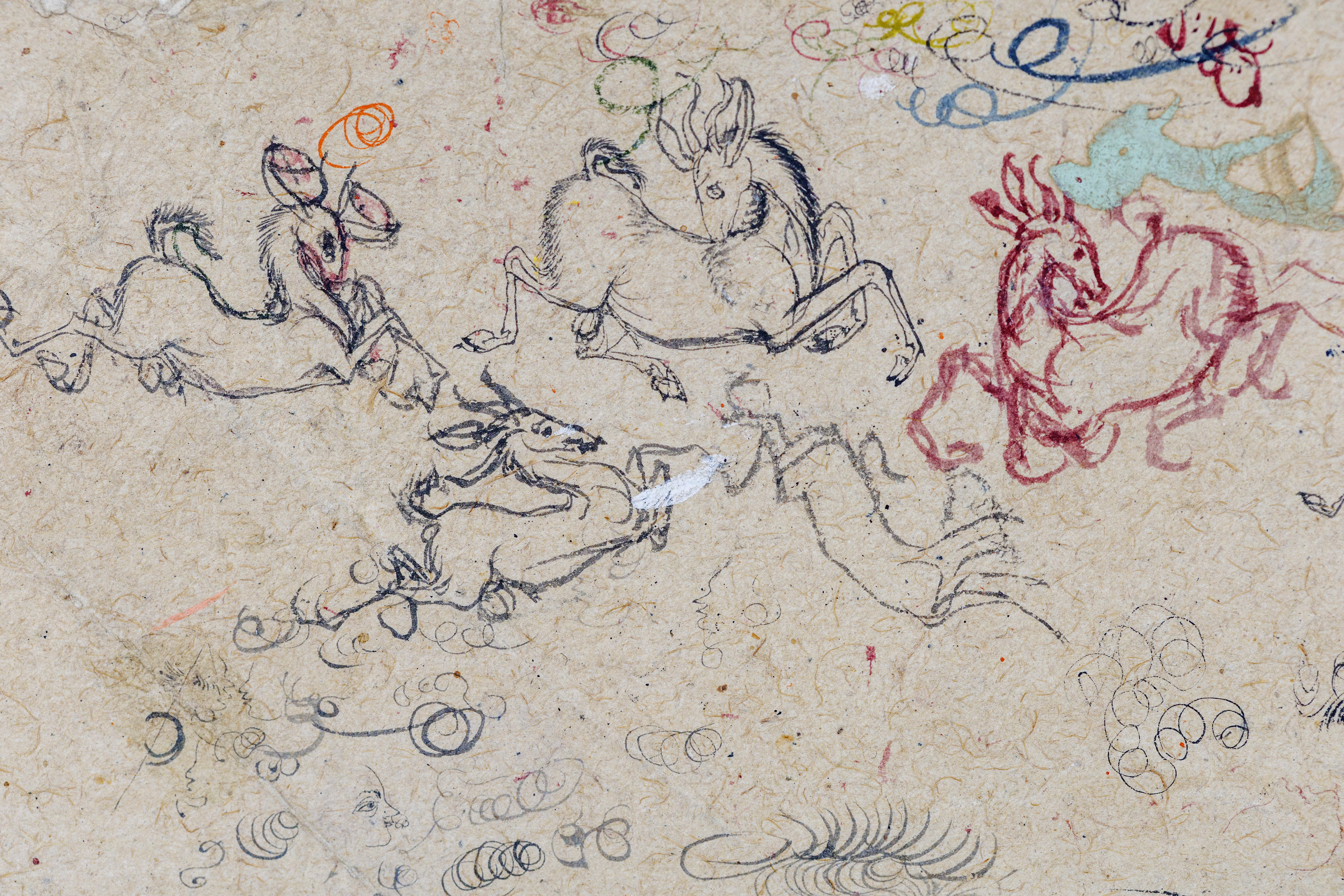 Leaping Antelopes, c. 1745. 