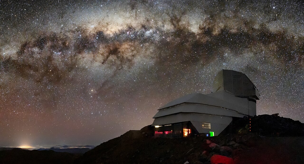 Vera C. Rubin Observatory and the Milky Way Galaxy (Credit : Rubin Observatory/NSF/AURA/B. Quint)