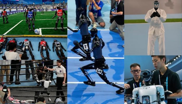 World humanoid Robot Games 2025 in images