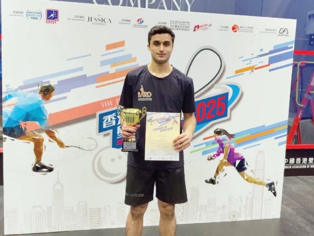 Pak’s Umair Arif reaches HK Open final