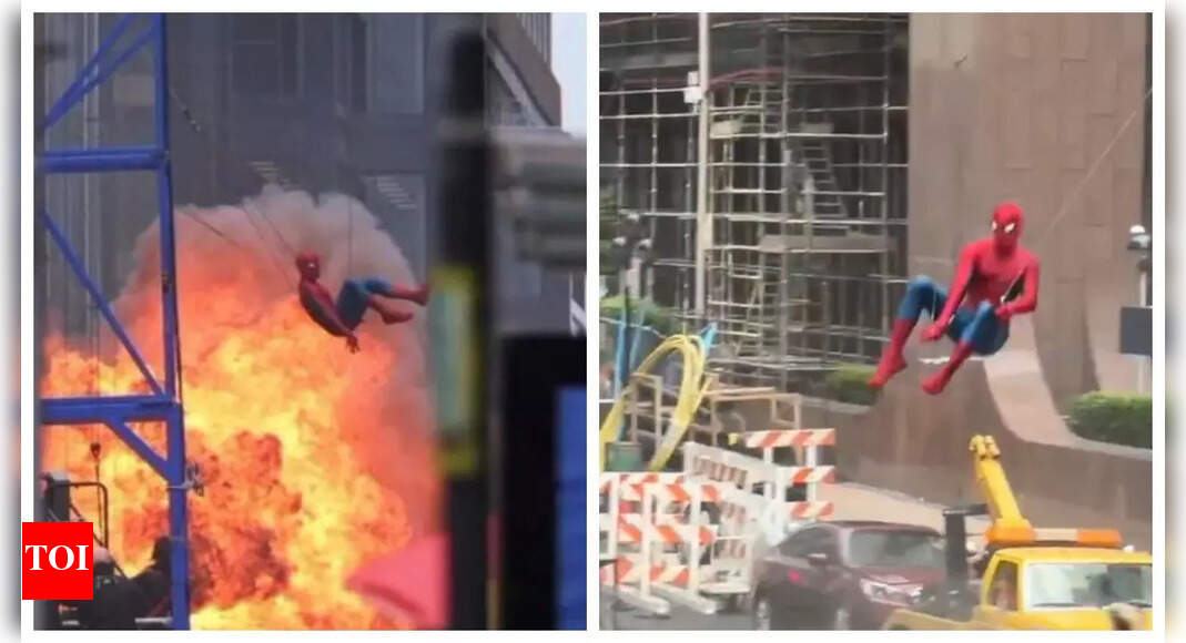 ‘Spider-Man: Brand New Day’: Tom Holland swings into action as he shoots an EXPLOSIVE action scene in Glasgow – WATCH |