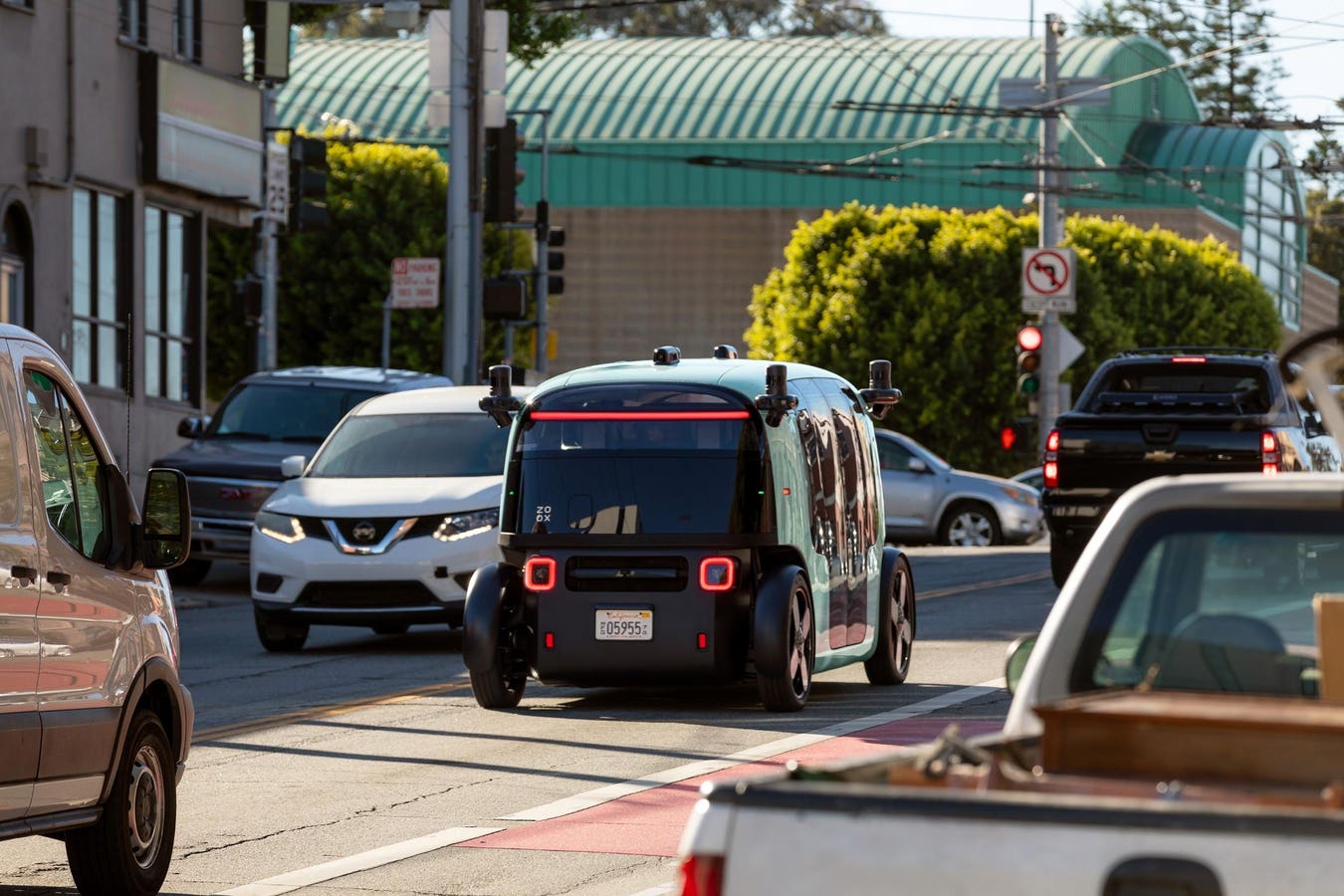 Feds OK Amazon’s Zoox To Operate Robotaxis With No Steering Wheel Or Pedals