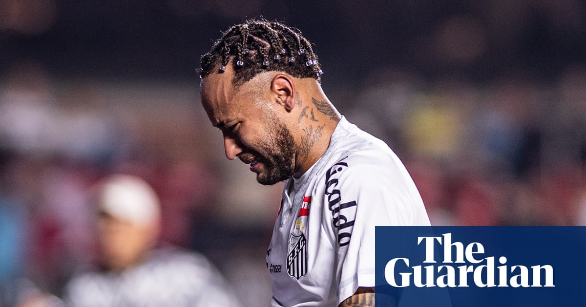 Neymar left tearful after 6-0 loss that leads to sacking of Santos coach | Santos