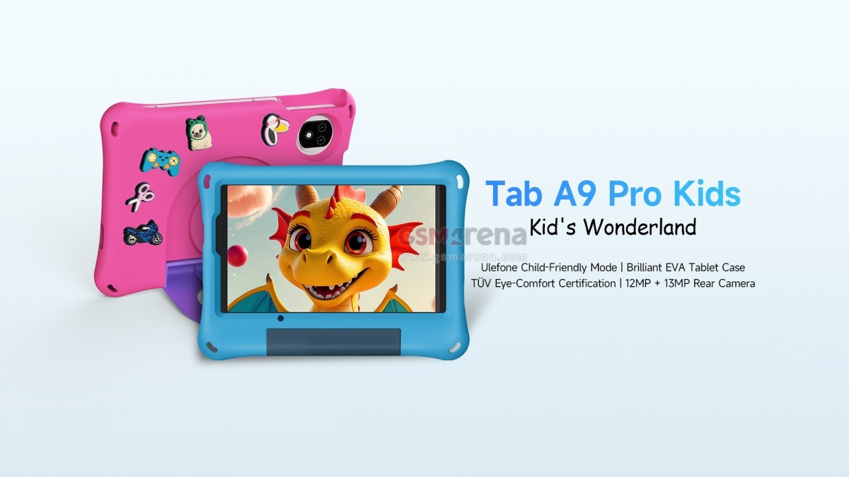 Ulefone will launch the Tab A9 Pro and Tab A9 Pro Kids tablets soon
