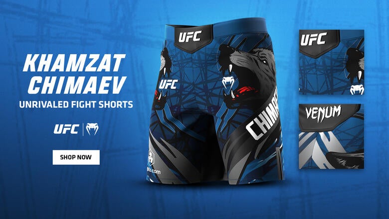 Khamzat Chimaev’s UFC Unrivaled Fight Shorts