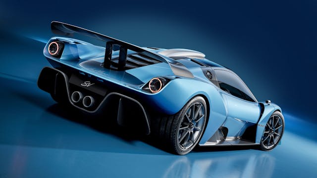 Gordon Murray Special Vehicles Le Mans GTR rear