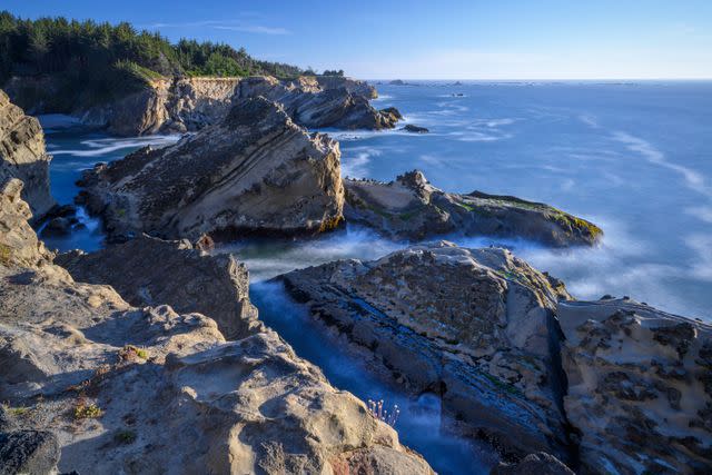 Getty Shore Acres State Park, off the Oregon coast