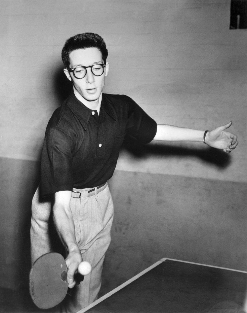 National Junior Table Tennis Champion Marty Reisman