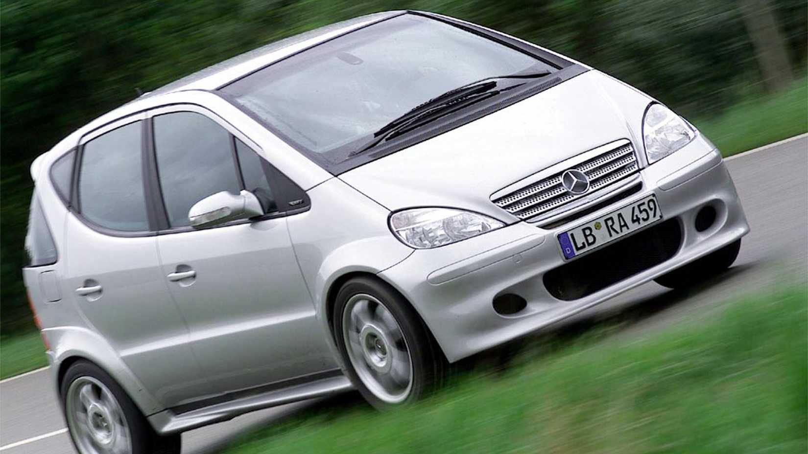 2002 Mercedes-Benz A32K AMG front 3/4 driving