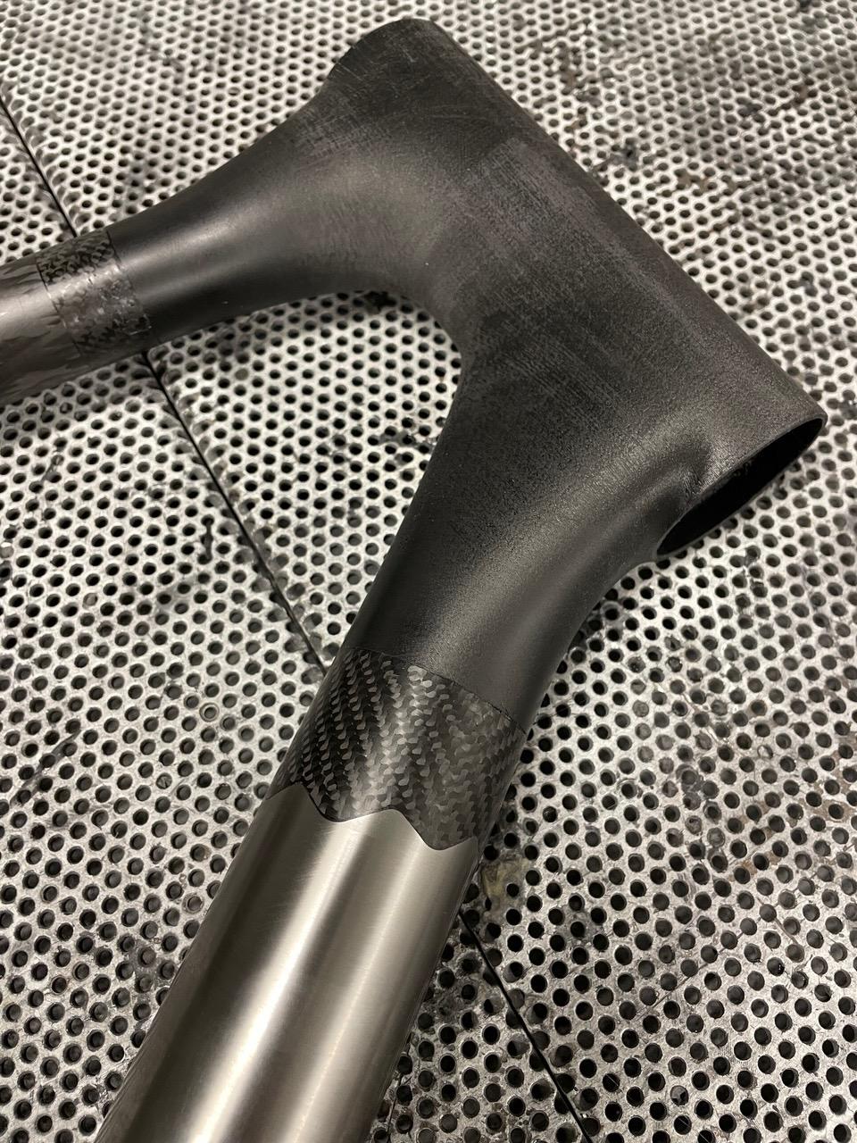 2025 Field Cycles prototype head tube down tube junction