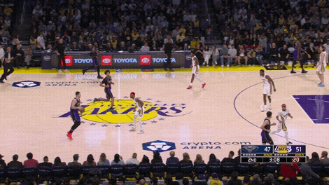 Bruce Brown screen navigation vs. the Lakers