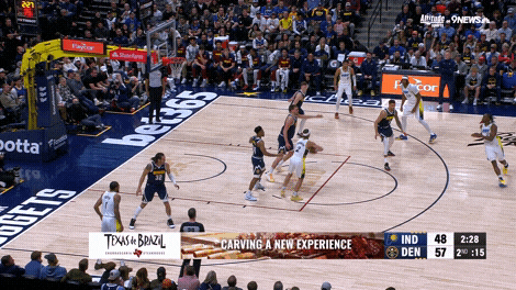 Myles Turner dunk vs. Denver