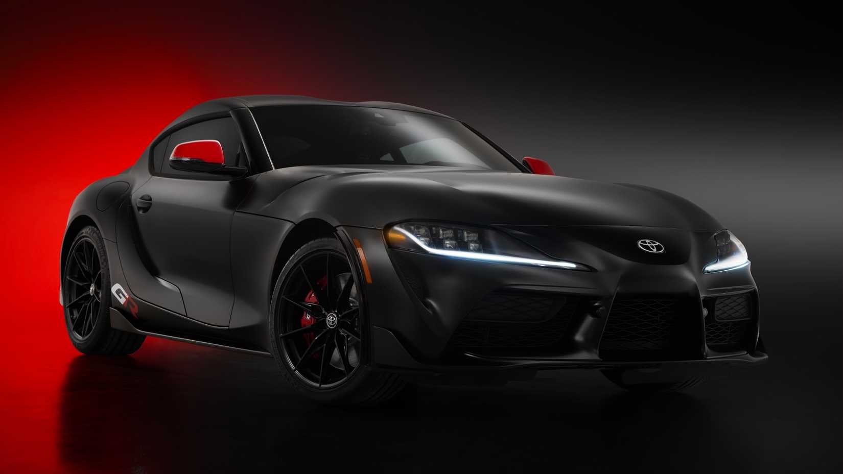 2026 Toyota GR Supra Final Edition front three-quarter studio shot