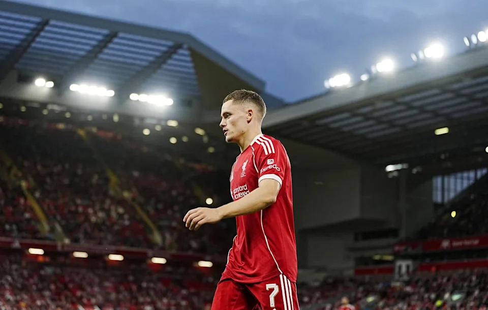 Florian Wirtz was a statement signing from Arne Slot (PA Wire)