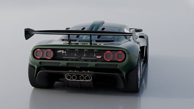 Gordon Murray Special Vehicles S1LM exterior rear